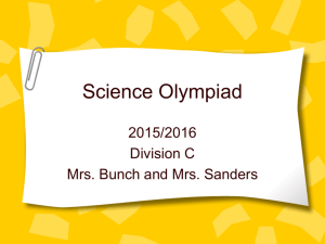 Science Olympiad 2016