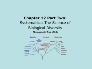 Part 2 Systematics