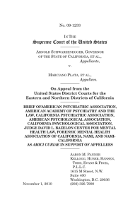 Complete Amicus Brief - Forensic Mental Health Association of