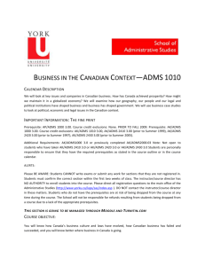 Business in the Canadian Context Kemper
