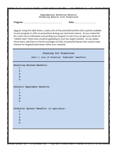 Section #6-Producing Results with Promotions (Template)