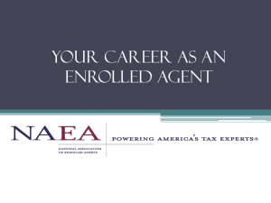 Internship Programs: Promoting the Enrolled Agent Career Path