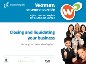 Day 4_Session 4 - Closing and liquidating your business
