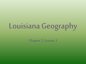 Louisiana Geography