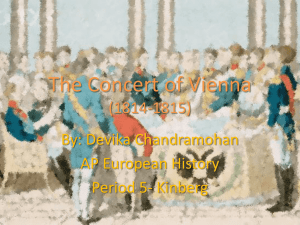 The Concert of Vienna - Oak Park Unified School District