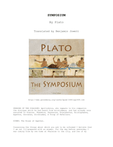 Plato_SYMPOSIUM_380BC