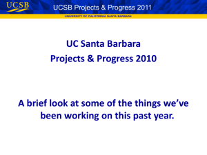 2011 UCSB IT Update for UCCSC