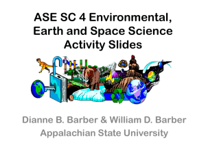 PowerPoint Activity Slides - Appalachian State University