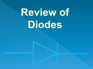 Diodes revision