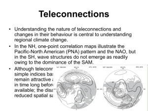 Teleconnections.