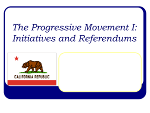 PS 103A California Politics