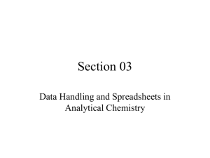 Section 03 Data Handling and Statistics(powerpoint)