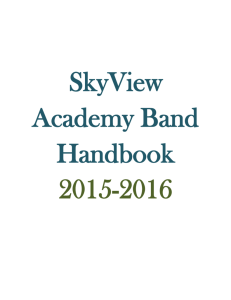 2015-16 Band Handbook