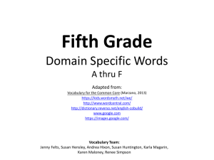 5thDomainSpecificA-F