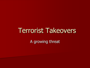 Response to Terrorist Takeovers
