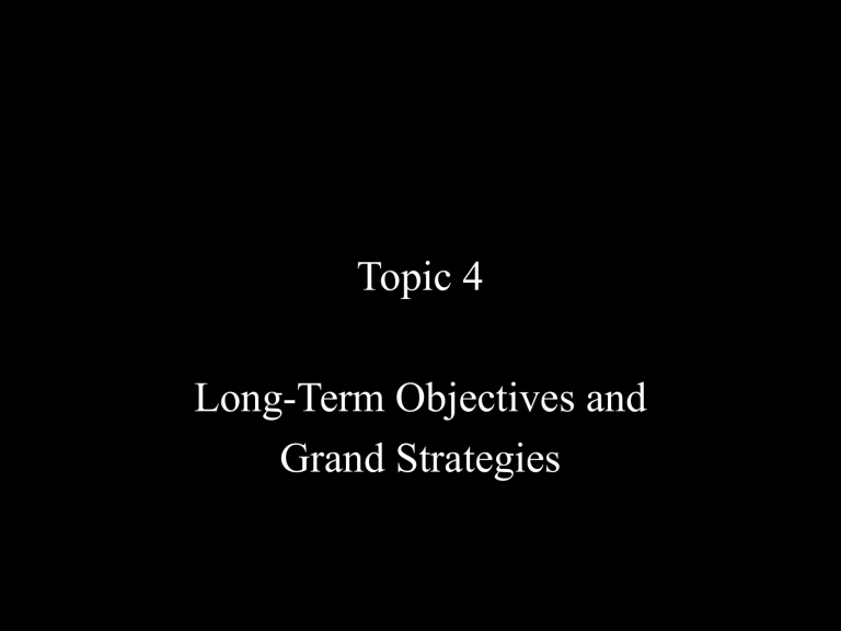 What Are The Examples Of Long Term Objectives