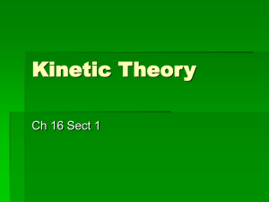 Kinetic Theory