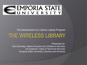 The Wireless Library - Kansas Library Association