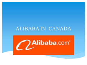 alibaba in canada
