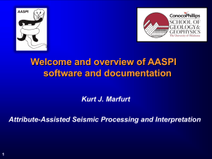 Kurt Marfurt - 2009 summary