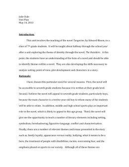 Tangerine book picture