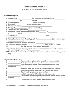 Guided Reading for Modules 1-6 *Use these as you review each