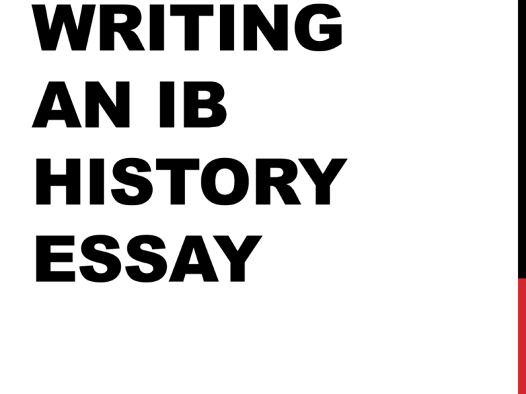 writing-an-ib-essay