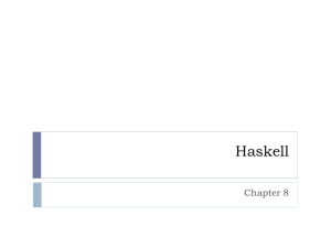 Haskell 8