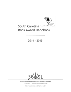 Book Award Handbook - SC Association of School Librarians