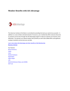 Member Benefits with AIA Advantage