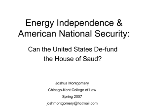 De-Funding Saudi Arabia