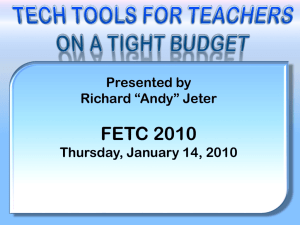Tech Tools for Teachers on a Tight Budget