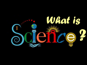 What is Science? Notes