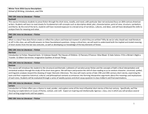 Course Descriptions - College of Liberal Arts