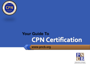 A Guide to CPN Certification