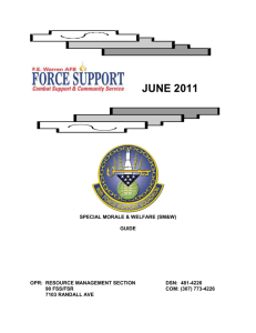 12. QUICK REFERENCE GUIDE - FE Warren Air Force Base – 90th