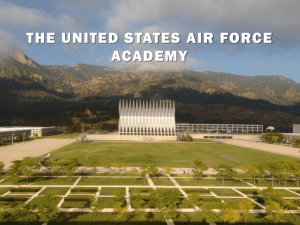 United States Air Force Academy Presentation