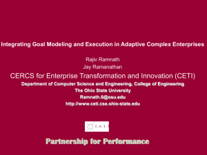 Integrating Goal Modeling and Execution in Adaptive