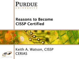 Reasons to Become CISSP Certified