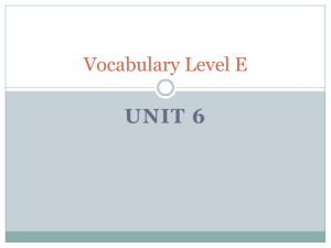 Unit-6 - TeacherWeb