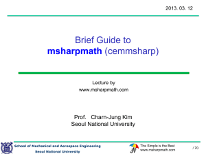 Why msharpmath - msharpmath, The Simple is the Best