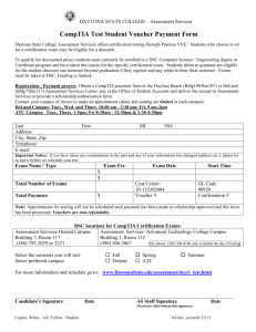 2015 Vue Certification Student Payment Form