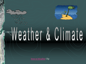 Weather & Climate - Madison County Schools