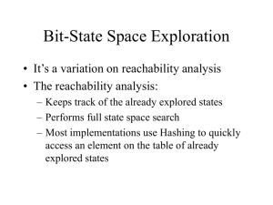 Bit-State Space Exploration
