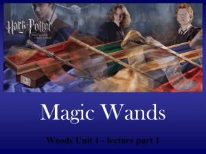 Magic wands