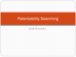 Patentability Searching – Copy