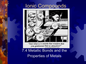 metallic bond
