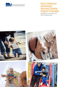 ECIS FSP Guidelines for families and professional