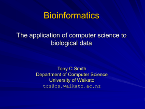 Application of Unstructured Learning in Computational Biology