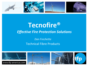 technical fiber products
